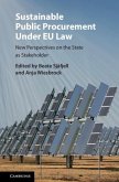 Sustainable Public Procurement under EU Law (eBook, PDF)