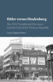 Hitler versus Hindenburg (eBook, PDF)