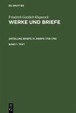 Klopstock, Friedrich Gottlieb: Werke und Briefe. Abteilung Briefe IV: Briefe 1759-1766 - Text (eBook, PDF)