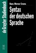 Syntax der deutschen Sprache (eBook,... - Bild 1