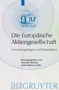 Die Europäische Aktiengesellschaft (eBook, PDF)