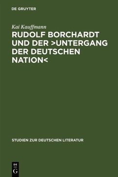 Rudolf Borchardt und der 