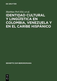 Cover Identidad cultural y lingüística en Colombia, Venezuela y en el Caribe hispánico (eBook, PDF)