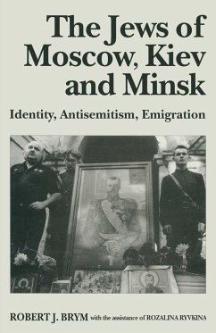 The Jews of Moscow, Kiev and Minsk - Brym, Robert J.;Ryvkina, Rozalina