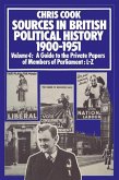 Sources in British Political History 1900¿1951