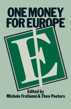 One Money for Europe - Fratianni, Michele;Peeters, T.
