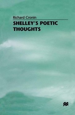 Shelley's Poetic Thoughts - Cronin, Richard