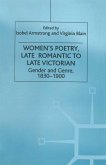 Women's Poetry, Late Romantic to Late Victorian