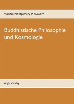 Buddhistische Philosophie und Kosmologie - Mcgovern, William Montgomery