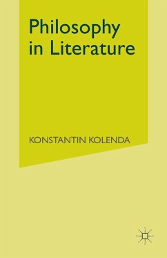 Philosophy in Literature - Kolenda, Konstantin
