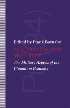 Plutonium and Security - Barnaby, Frank