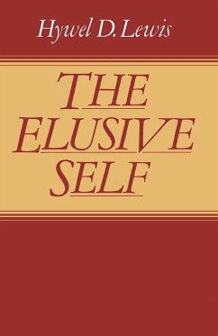 The Elusive Self - Lewis, Hywel David