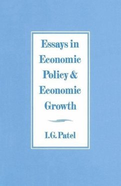 Essays in Economic Policy and Economic Growth - Patel, I. G.