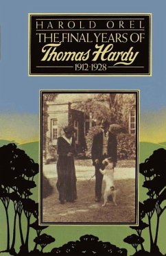 The Final Years of Thomas Hardy, 1912¿1928 - Orel, Harold