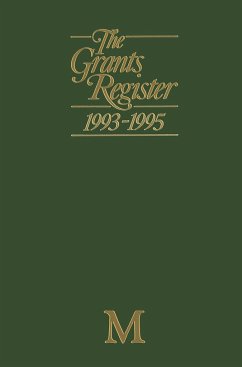 The Grants Register 1993-1995 - Williams, Lisa