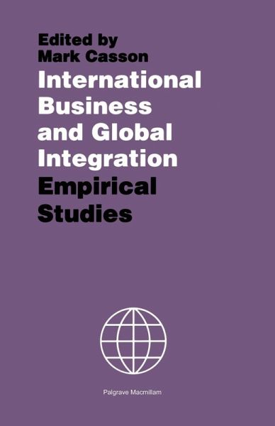 International Business and Global Integration International Business and Global Integration