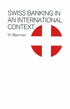 Swiss Banking in an International Context - Blackman, W.