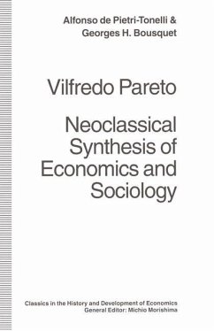 Vilfredo Pareto - de Pietri-Tonelli, Alfonso;Bousquet, Georges H;Bamford, Julia