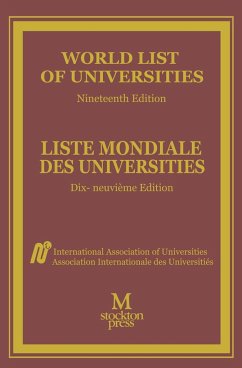 World List of Universities / Liste Mondiale Des Universites - International Association of Universities