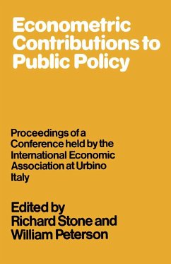 Econometric Contributions to Public Policy - Loparo, Kenneth A.;Peterson, William