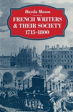 Cover French Writers and Their Society 1715-1800