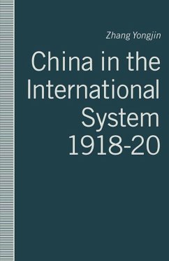 Cover China in the International System, 1918-20