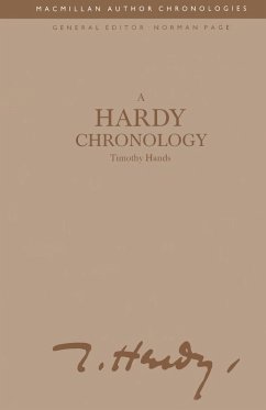 Cover A Hardy Chronology