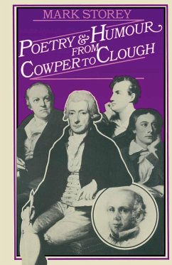 Poetry and Humour from Cowper to Clough - Storey, Mark