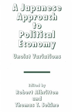 A Japanese Approach to Political Economy - Sekine, Thomas T.