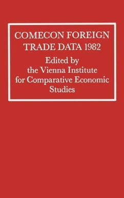 Comecon Foreign Trade Data 1982 - Vienna Institute for Comparative Economic Studies