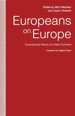 Europeans on Europe - Howorth, Jolyon