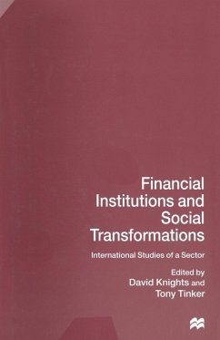 Cover Financial Institutions and Social Transformations