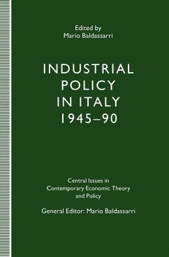 Industrial Policy in Italy, 1945-90 - Baldassarri, Mario