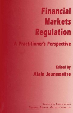 Financial Markets Regulation - Jeunemaître, Alain