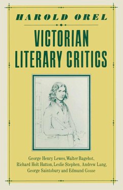 Victorian Literary Critics - Orel, Harold