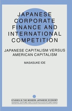 Cover Japanese Corporate Finance and International Competition