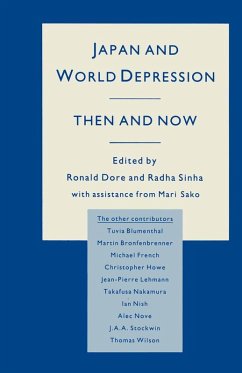 Japan and World Depression Cover Japan and World Depression
