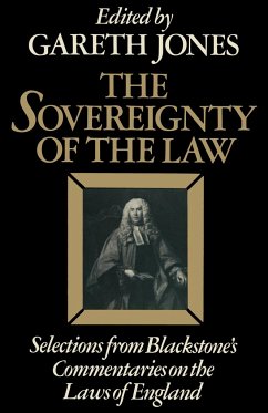 The Sovereignty of the Law - Blackstone, Sir William