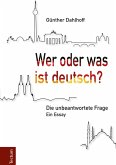 Wer oder was ist deutsch? (eBook, ePUB)