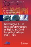 Proceedings of the 3rd International Symposium on Big Data and Cloud Computing Challenges (ISBCC ¿ 16¿)