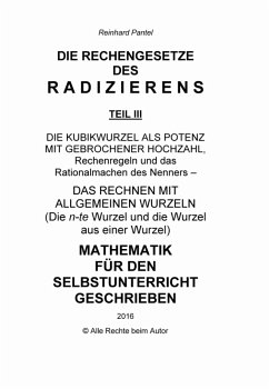 Cover RADIZIEREN - TEIL III - LEHRBUCH (eBook, PDF)