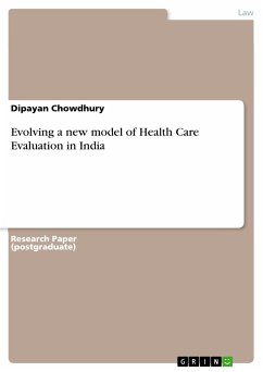 Evolving a new model of Health Care Evaluation in India (eBook, PDF)