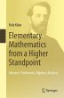 Elementary Mathematics from a Higher... - Bild 1