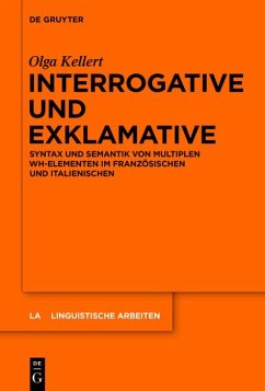 Interrogative und Exklamative (eBook, ePUB) - Kellert, Olga