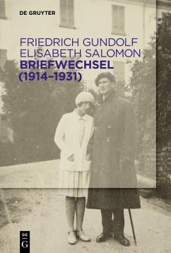 Briefwechsel (1914-1931) (eBook, PDF) - Gundolf, Friedrich; Salomon, Elisabeth