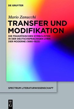 Transfer und Modifikation (eBook, ePUB) - Zanucchi, Mario