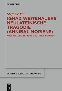 Ignaz Weitenauers neulateinische Tragödie 