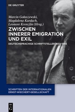 Zwischen Innerer Emigration und Exil (eBook, PDF)