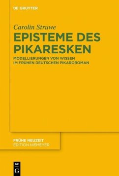 Cover Episteme des Pikaresken (eBook, PDF)