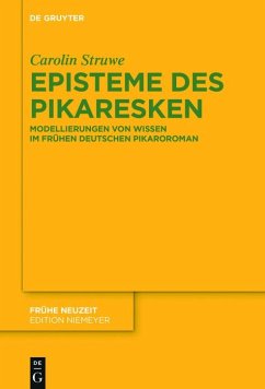 Episteme des Pikaresken (eBook, ePUB) - Struwe, Carolin